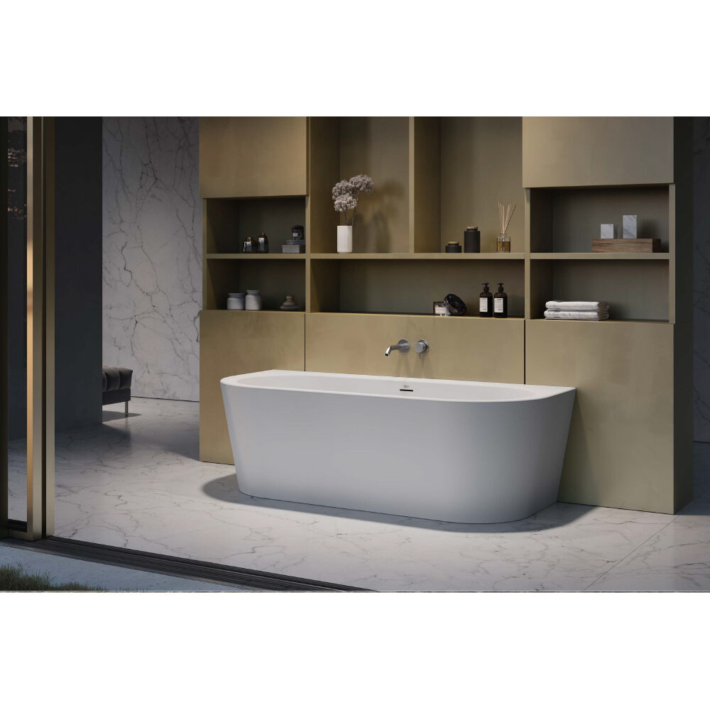 Silba: Back to Wall Bathtub